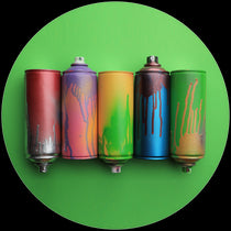 أصباغ رشاشة