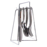 24pcs hanging cutlery set