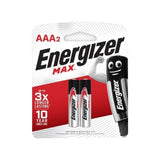 Energizer AAA Batteries - 2 PcsQuantity: 2 Batteries