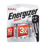 Energizer AAA Batteries - 8 PcsQuantity: 8 Batteries