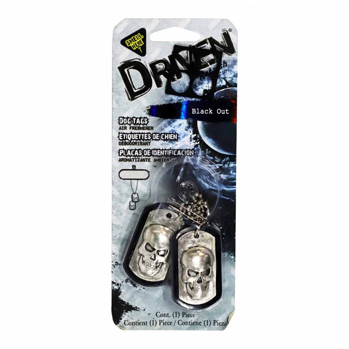 Dog Tag Air Freshener Male scent bold