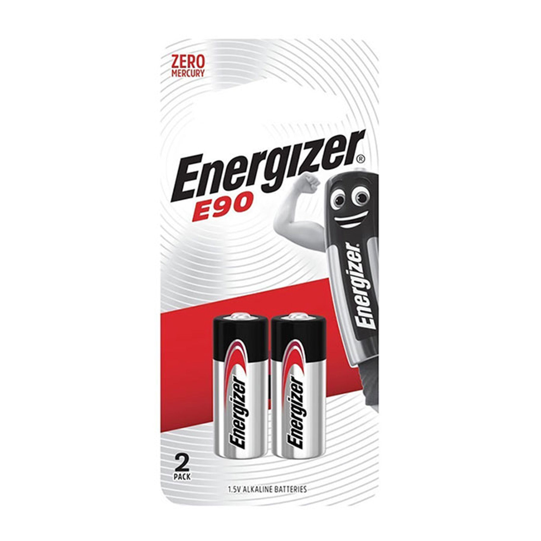 Energizer E90 Batteries - 2 PcsQuantity: 2 Pcs