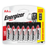 Energizer AA Batteries - 12 PcsQuantity: 12 Batteries