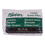 Vacuum Pillow , White Color Size: 50x75 cm.
