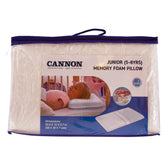 Memory foam pillow - WhiteSize: 58 x 38 x 7 cm