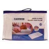 Memory foam pillow - WhiteSize: 58 x 38 x 7 cm