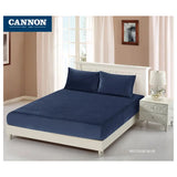 3Pc Cannon (K) Ftd Premium Cotton Solid Line B/Sheet
