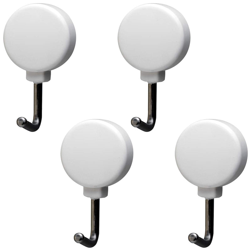 Generic Mini Pin Hook For Plasterboard-White&Silver