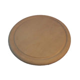 Geor Gegeor Plate With Groove – 30Cm - Brown