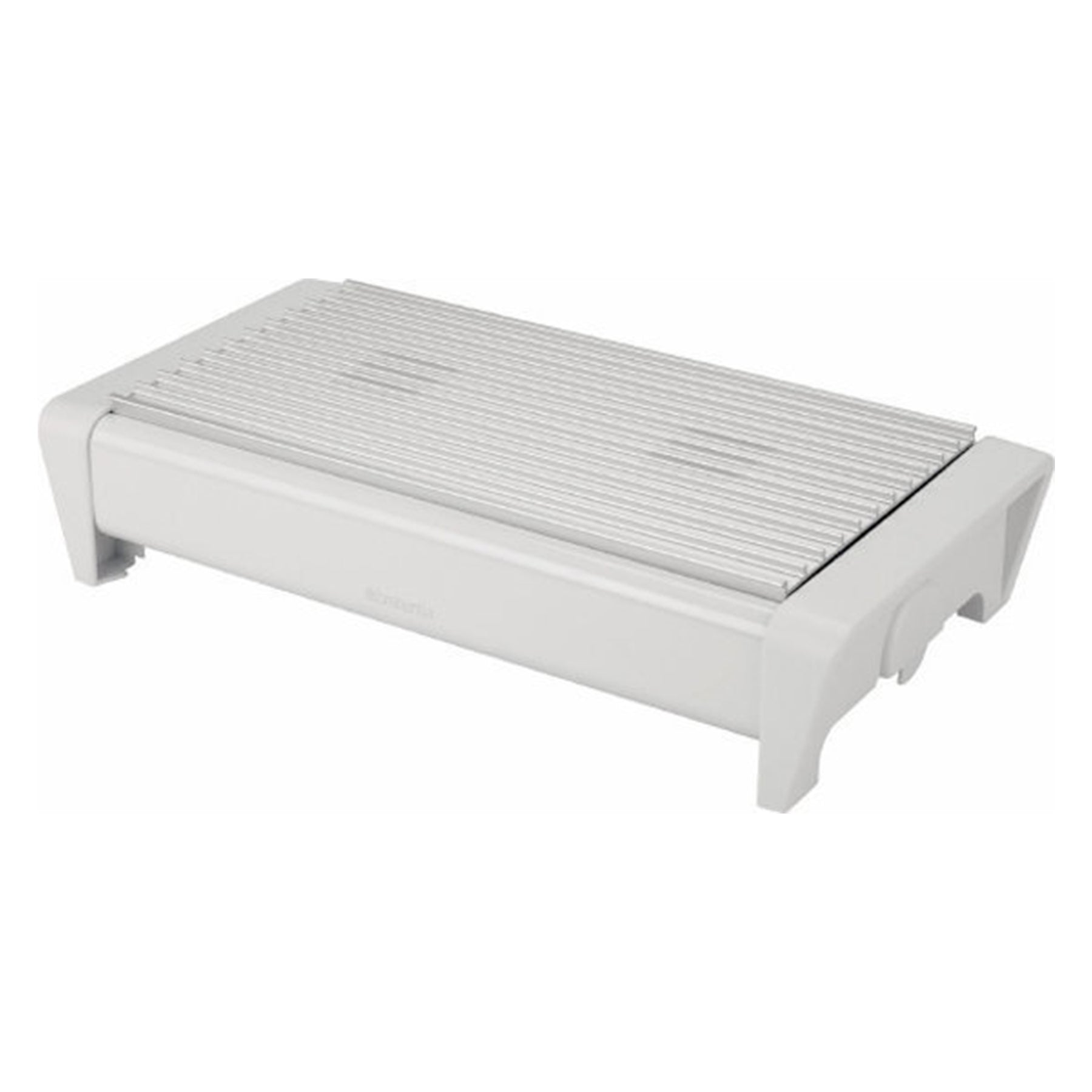 Food Warmer 2 Burners - Grey & White ColorSize: 18.8x35.7x8cm