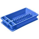 Dish Drainer - Blue Size: 45 x 26 x 9 cm.