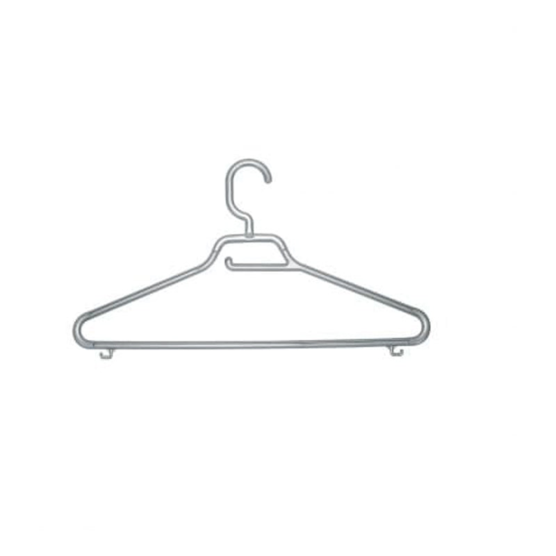 Tontarelli Clothes Hangers – Set Of 3-Silver