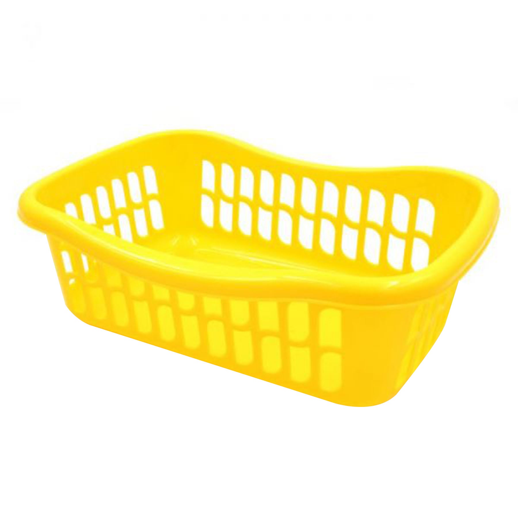 Plastic Medium basket Size: 28.5 x 20.5 x H 9.5 cm