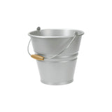 Tontarelli Bucket With Steel Handles 7Lt-Silver