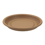 Round Tulip Dish - Brown Color Size: 39.9x 4.7 cm