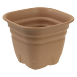Square Tulip Pot - Brown ColorSize: 20x20x15.1 cm