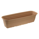Rectangular Tulip Pot - brown ColorSize: 60x20cm