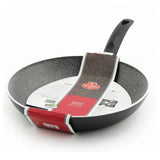 Ballarini Lucca Granite Saucepan 2H With Glass Lid 20Cm - Black