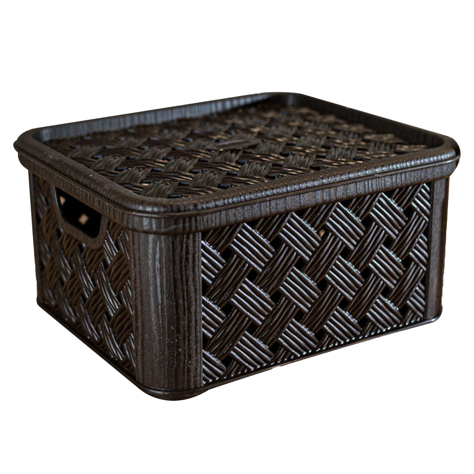 Small box with lid Dimensions: 14.5 x 16.6 x H8.5 cm