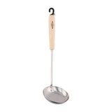 Soup ladle with handle, Silver Size: 24 cm.