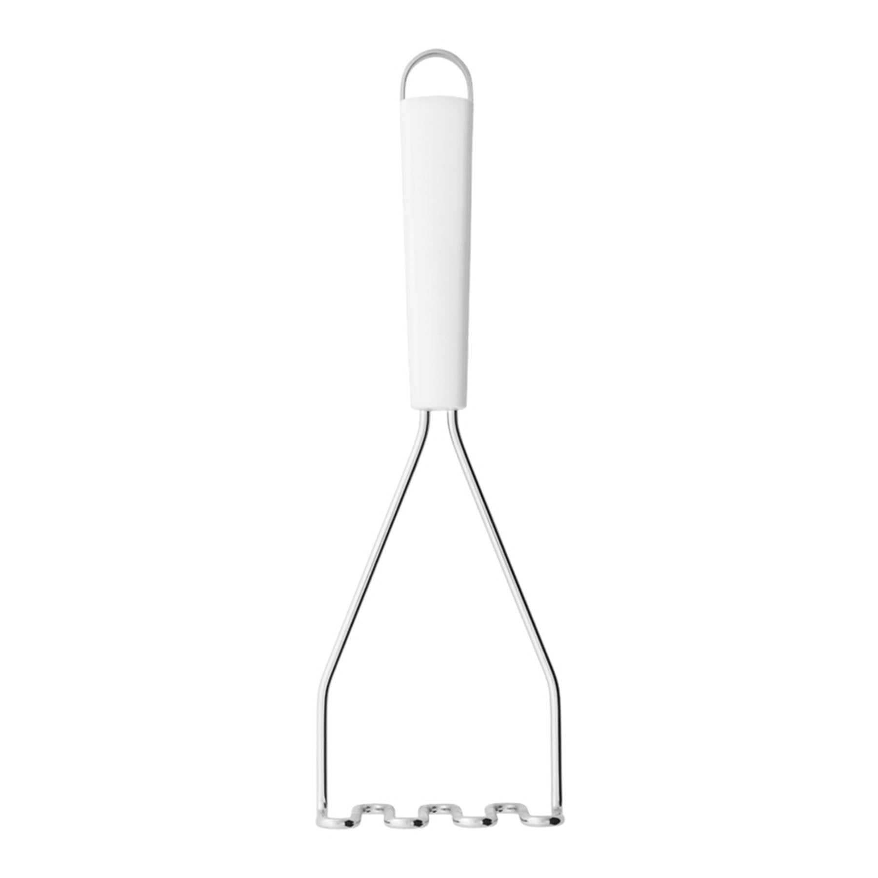 Potato masher Dimensions:
Height: 26.2 cm
Length: 5.0 cm
Width: 8.3 cm