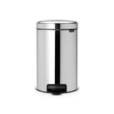 Pedal Bin, SilverCapacity: 12 liter