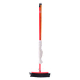 Indoor Broom with a Squeegee - RedA high quality indoor broom 30 cm, with a squeegee.