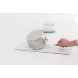 DISH DRYING RACK - Light GreyDimensions
Height: 12.5 cm
Length: 46.3 cm
Width: 20.0 cm