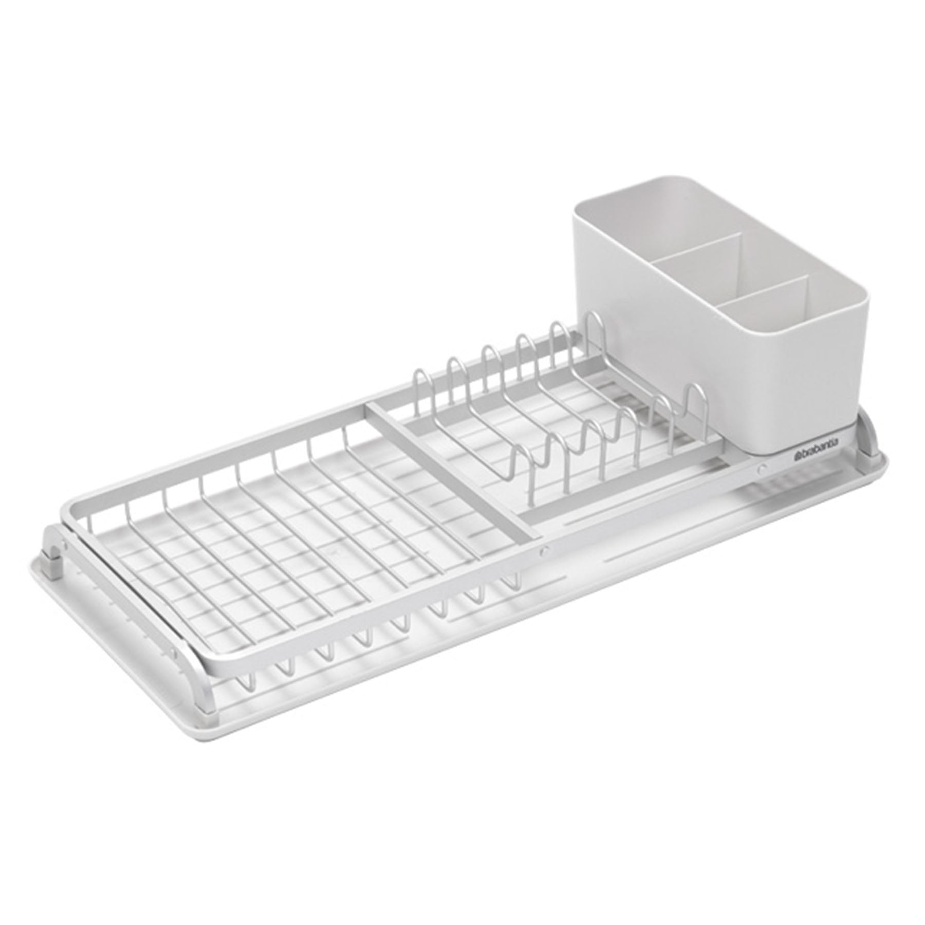 DISH DRYING RACK - Light GreyDimensions
Height: 12.5 cm
Length: 46.3 cm
Width: 20.0 cm