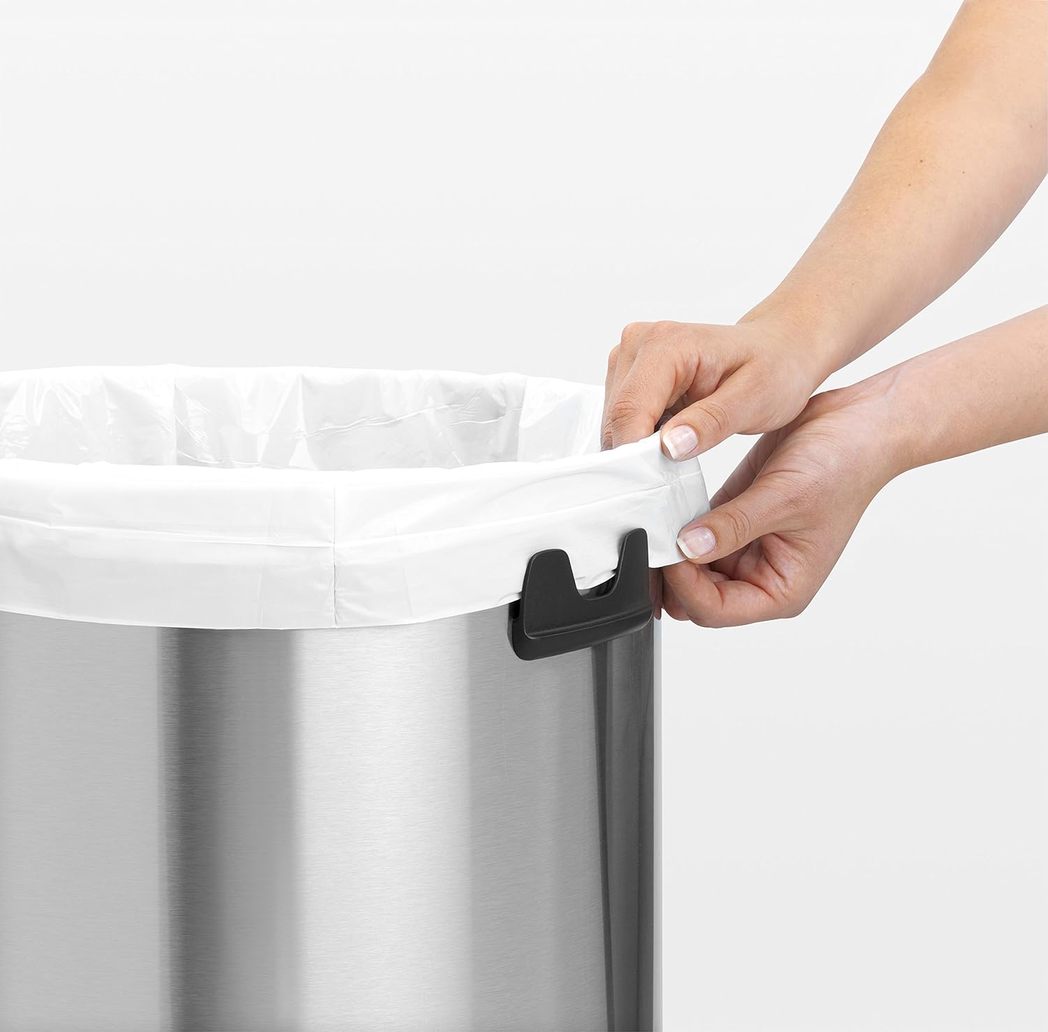 Touch bin, SilverCapacity: 60 liter
