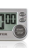 Big button electronic timerDisplay size: 4.8 x 3.0 cm; product dimensions: 7.6 x 1.9 x 5.2 cm
