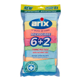 Anti-bacterial Microfiber cloths Contains: 8 pcs