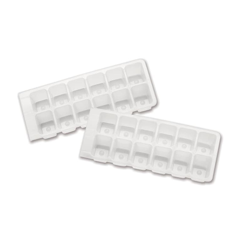 Ghidini Ice Cube Tray Set Of 2 0624-White