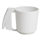 White Flour Sifter Carded White Flour Sifter Carded with handle