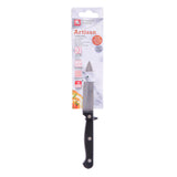 Paring Knife - Silver & black colorSize: 8.9 cm