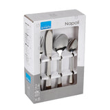 Napoli 24 Pcs Cutlery Set , Silver ColorCutlery set consists of 24 pieces