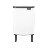 Brabantia Bo Waste Bin Hi 7 Ltr - #227165- White