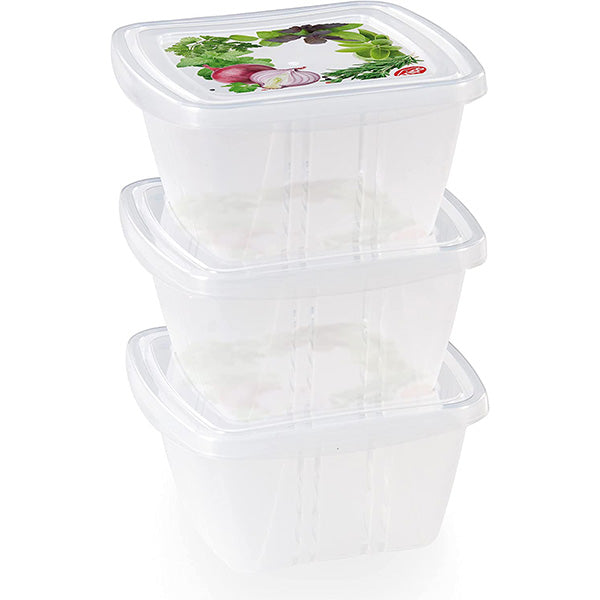 Food container Set of 3 Fresh Food Containers