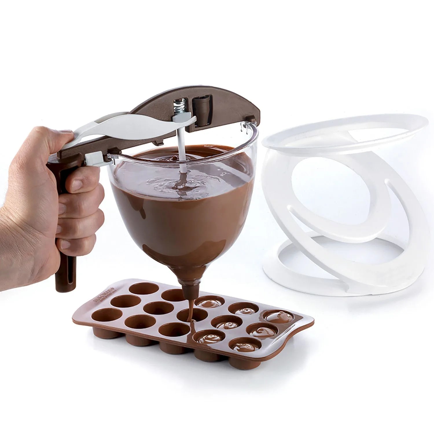 Funnel chocolate Set includes 1-funnel and stand