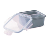 Lunch Box Square - light blue