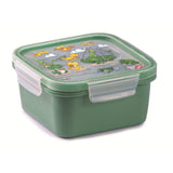 Dino kids lunchbox - green