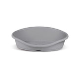 Plastic Pet Bed 64Cm Grey Small- Nest- Gray