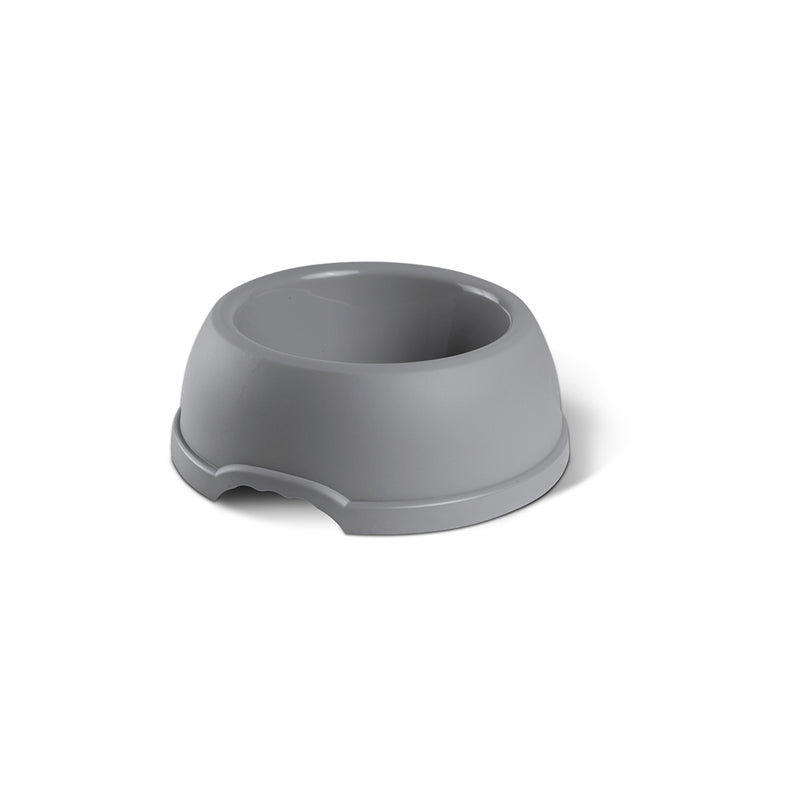 Plastic Pet Feeding Bowl 19Cm 600Ml Grey - Gray