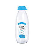 Glass Milk Bottle with Lid