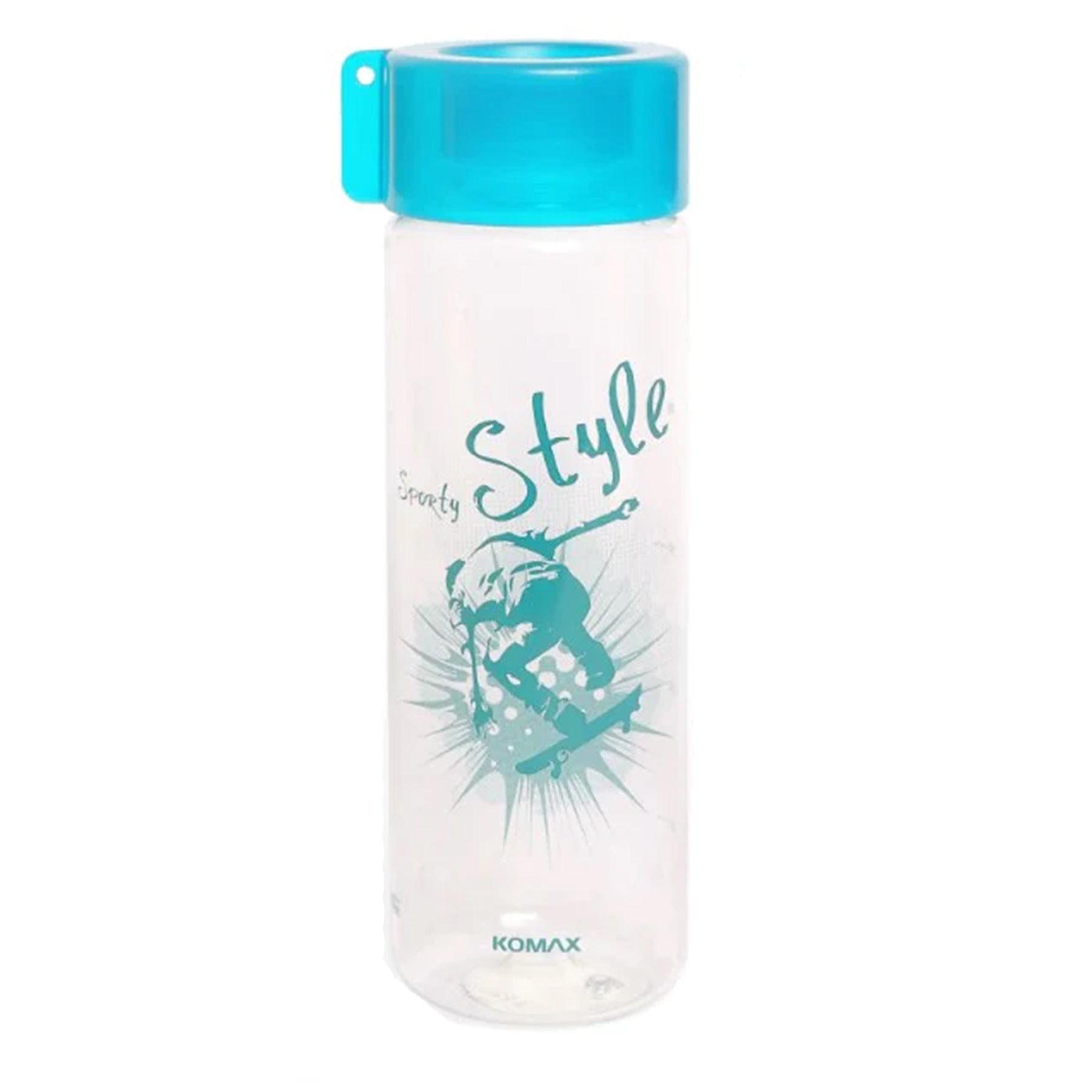 Water bottle with lid