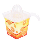 Patterned crystal orange juicer
