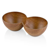 Twin snack bowl