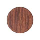 Round Jar - Clear & Brown