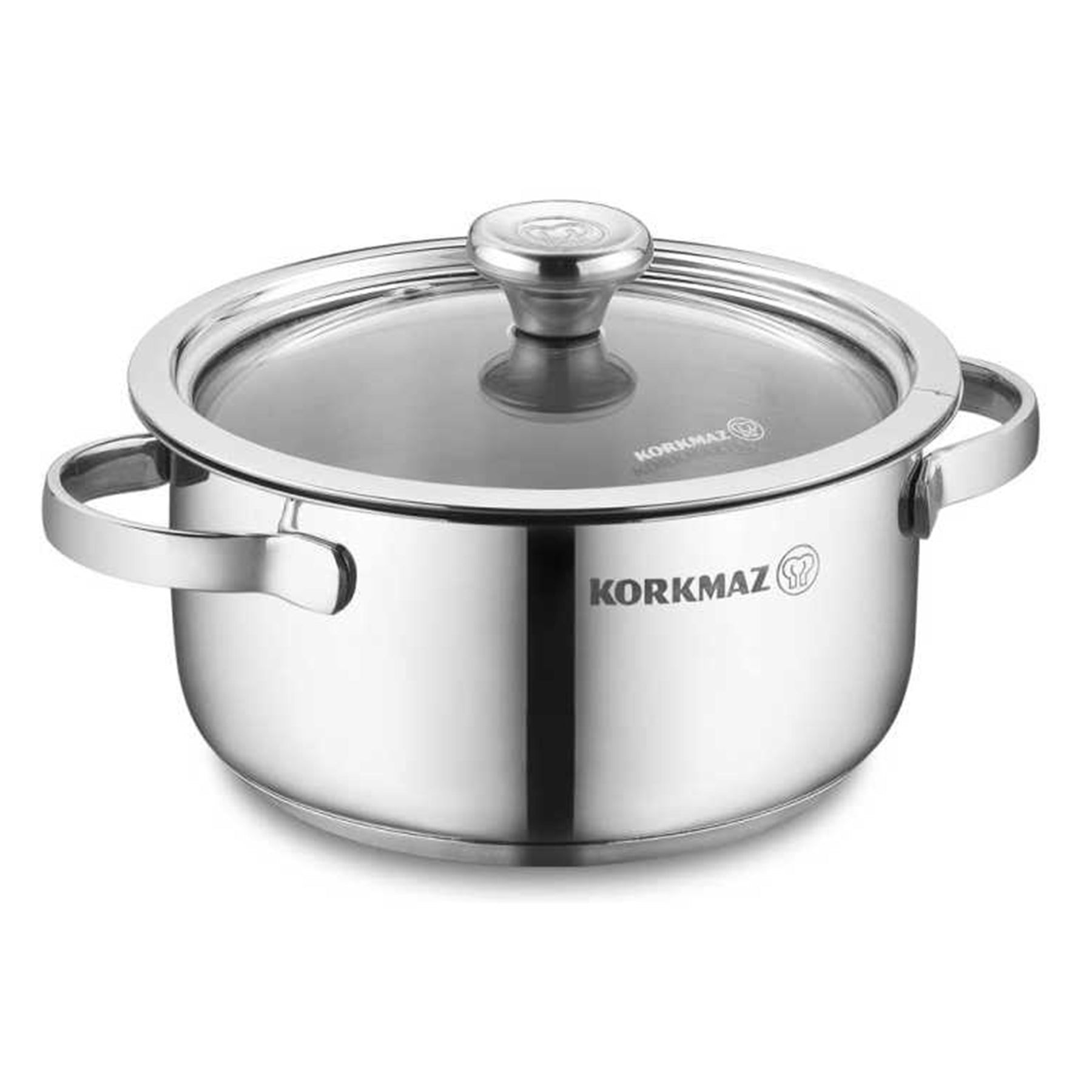 Casserole with lid, Silver