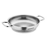 Proline Frypan with handles , Silver